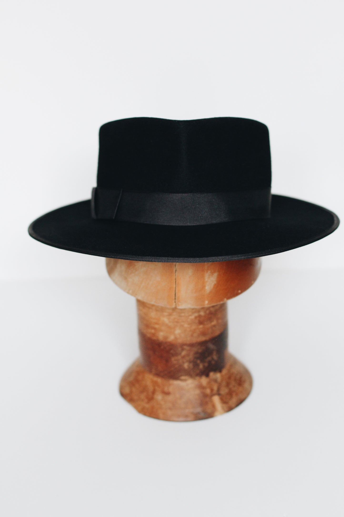 Black Fitz Roy Fedora - Straumbergs Hats