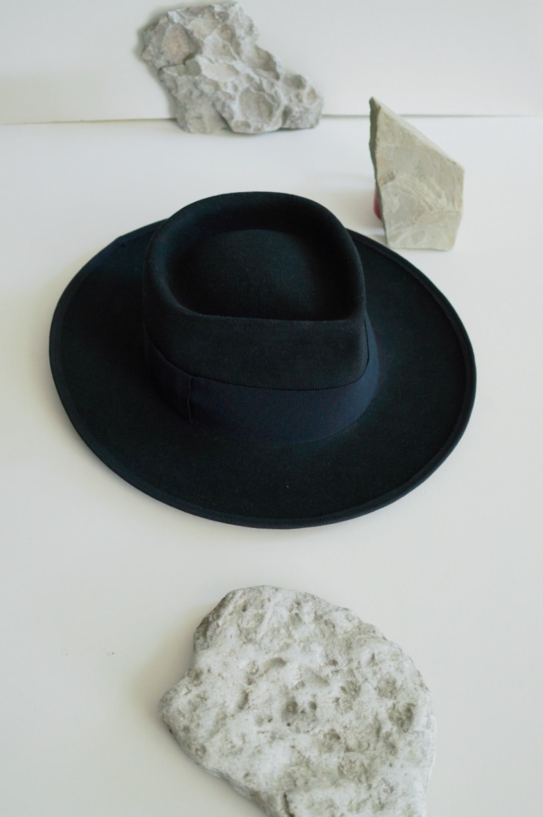 Black Fitz Roy Fedora - Straumbergs Hats