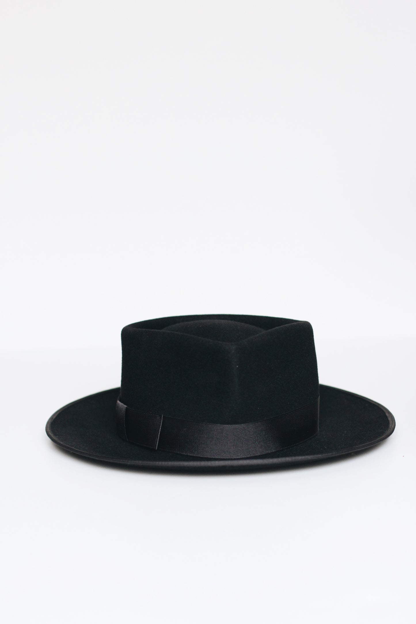 Black Fitz Roy Fedora - Straumbergs Hats