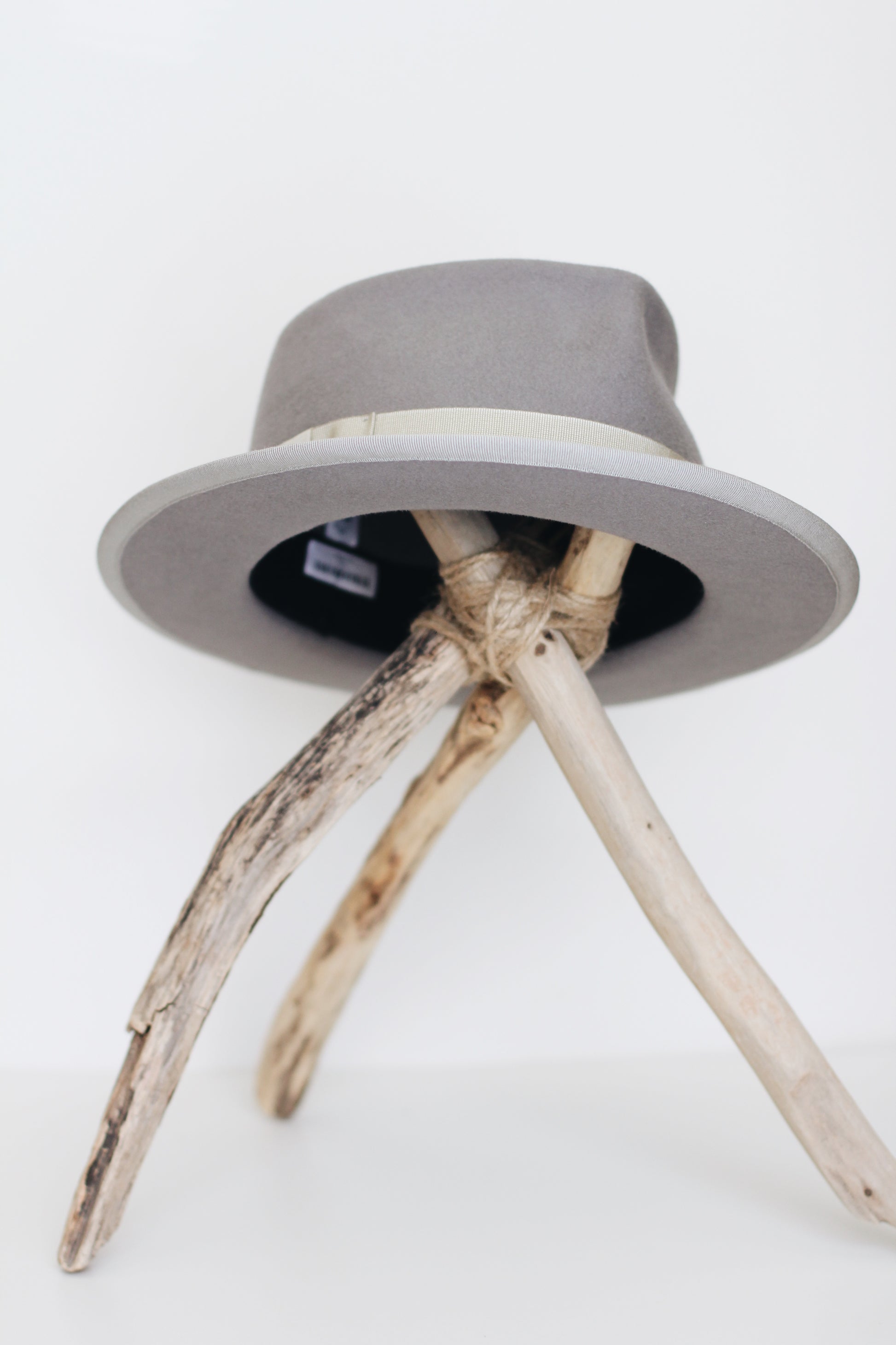 Grey Fitz Roy Fedora - Straumbergs Hats