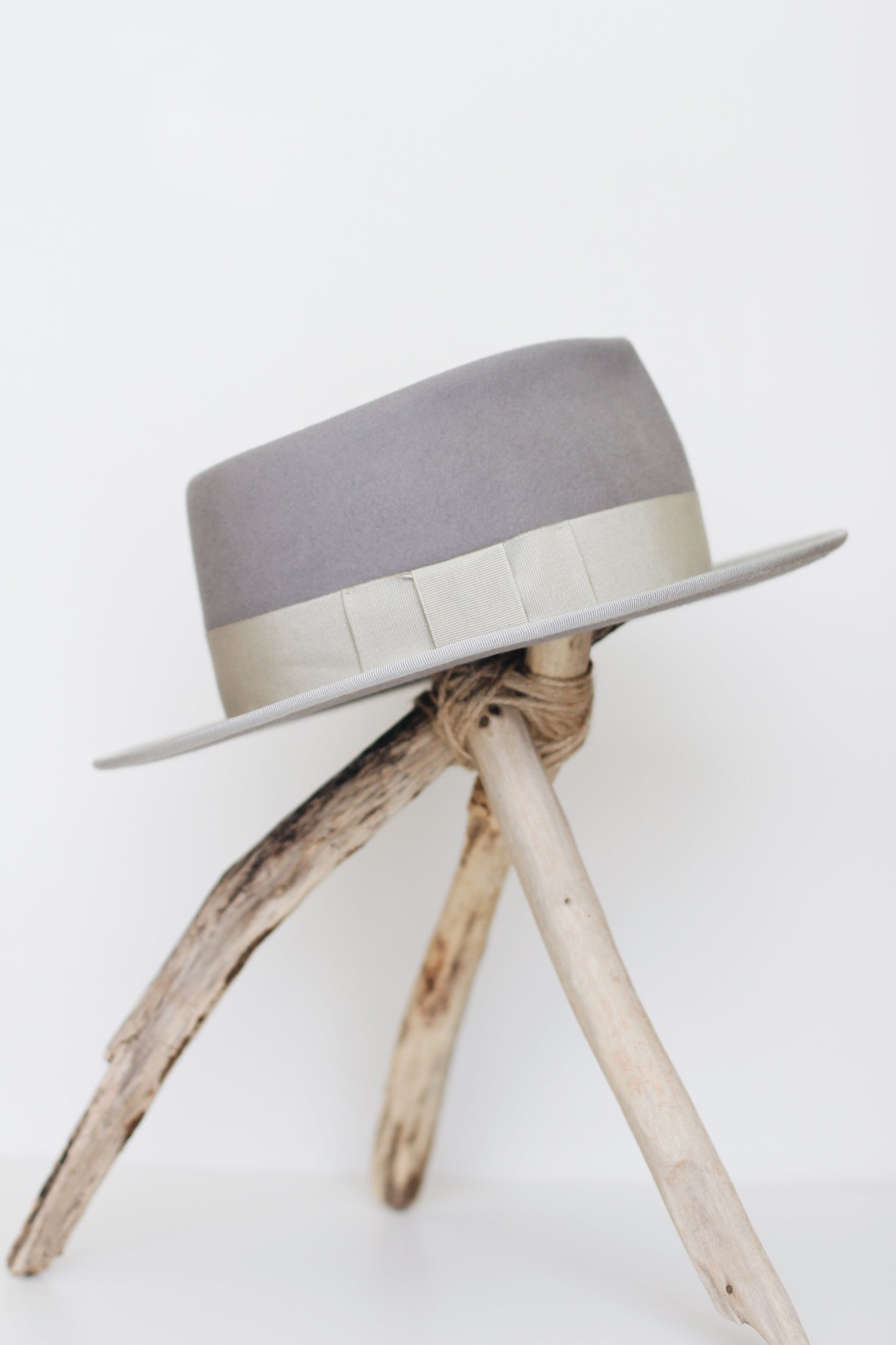 Grey Fitz Roy Fedora - Straumbergs Hats