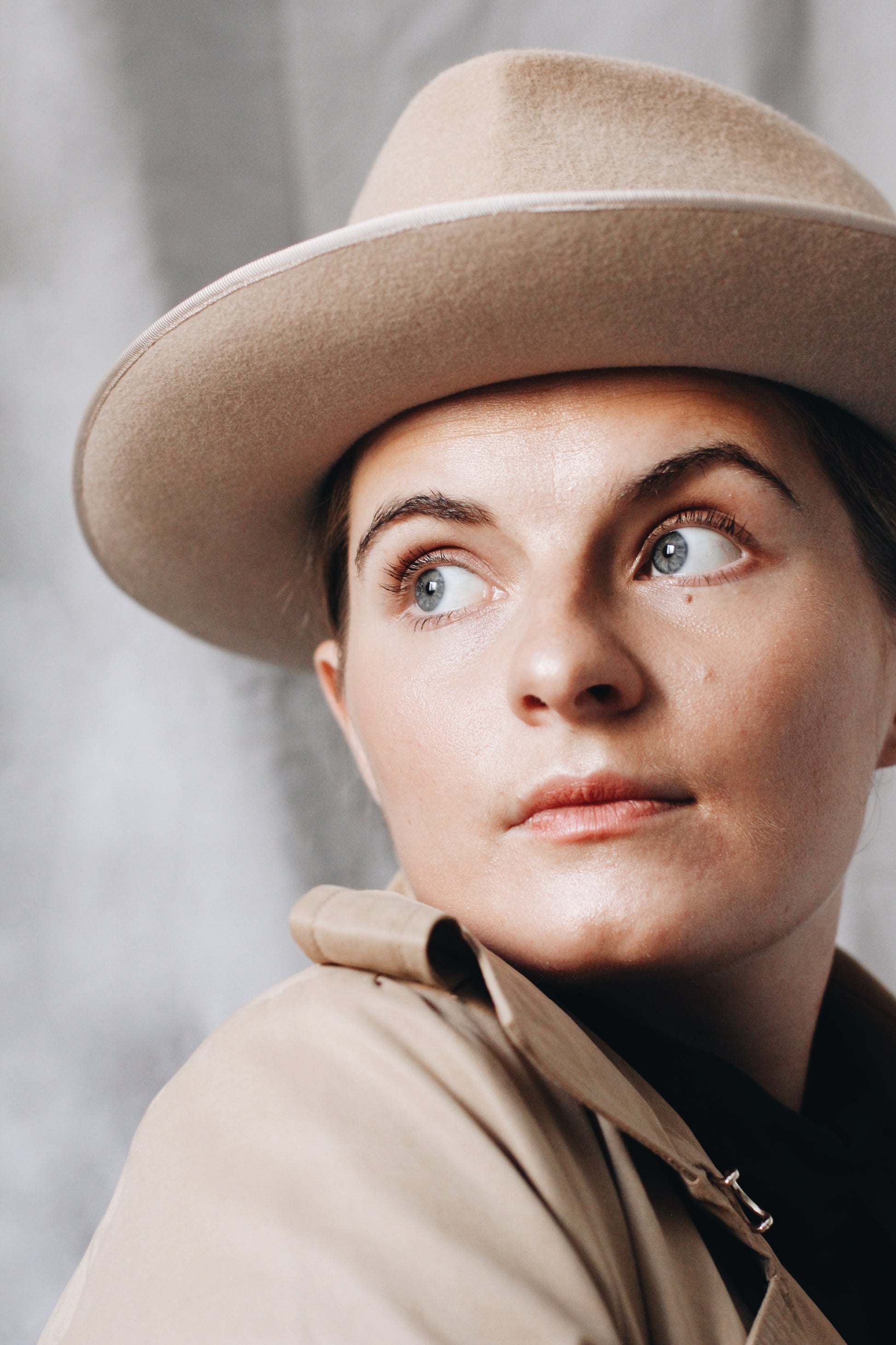 Beige Fitz Roy Fedora - Straumbergs Hats